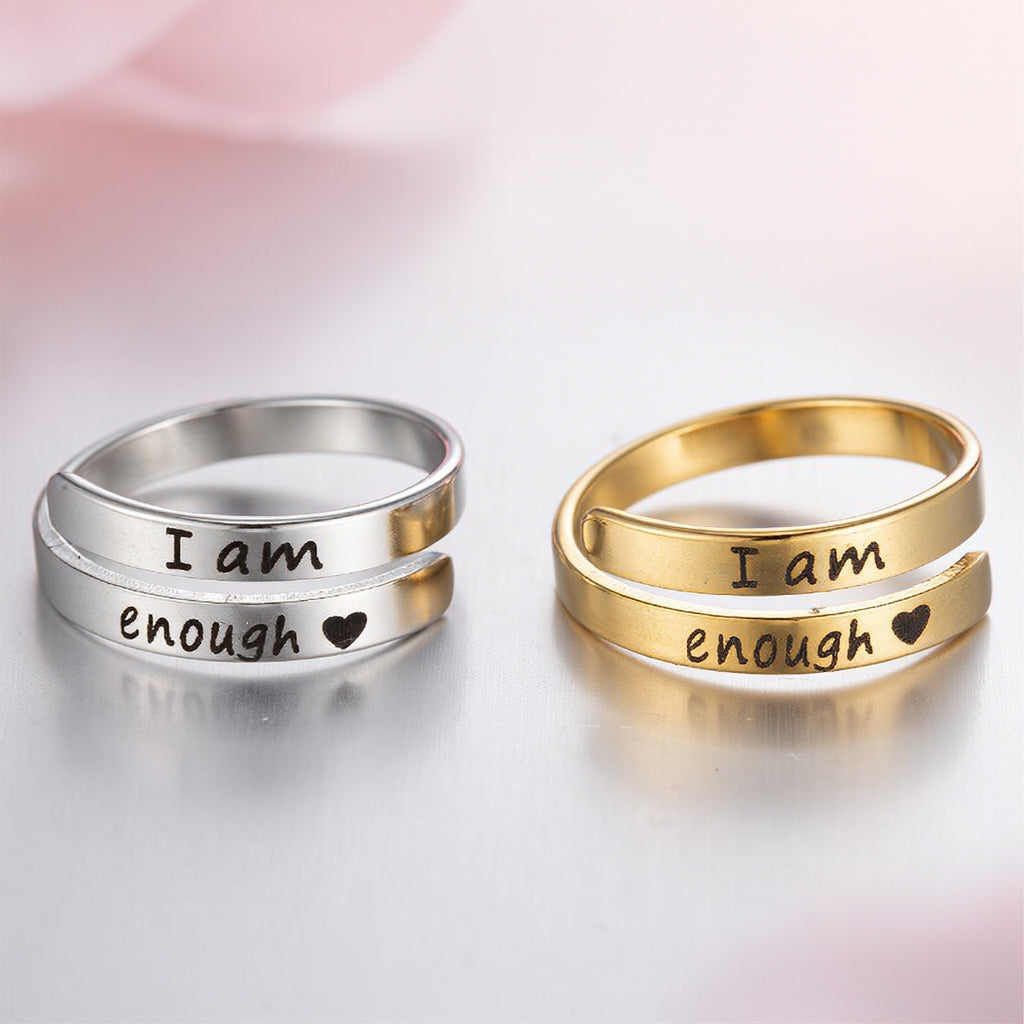 I Am Enough Ring