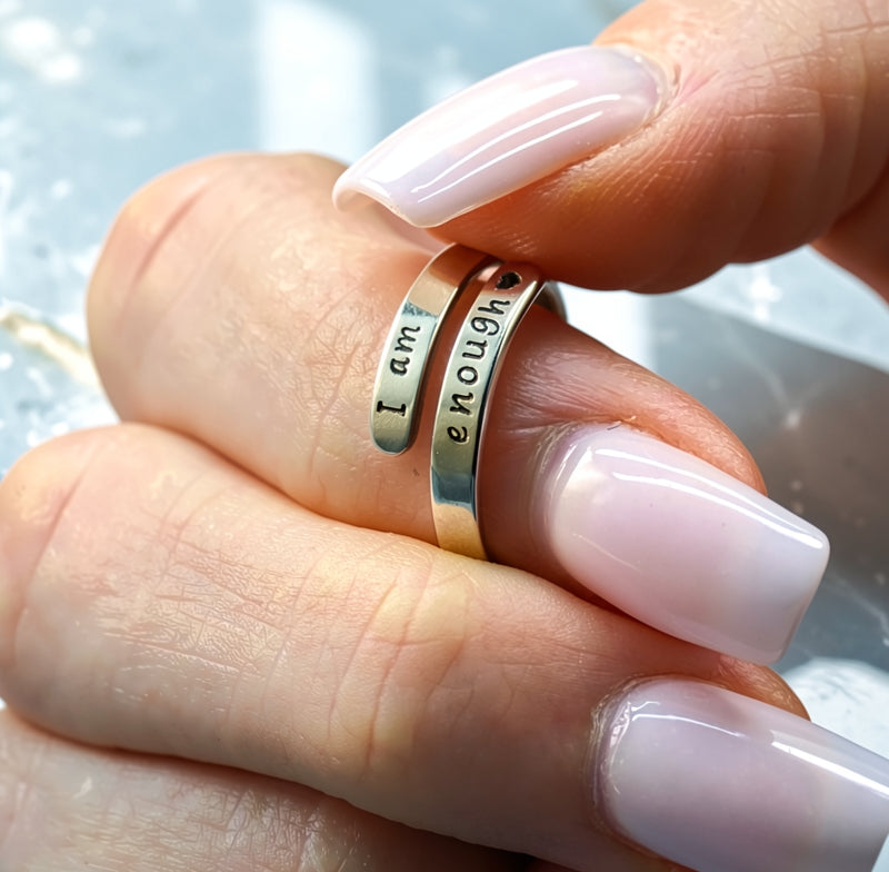 I Am Enough Ring