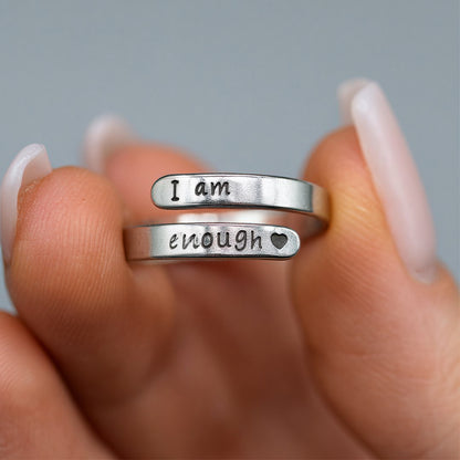 I Am Enough Ring