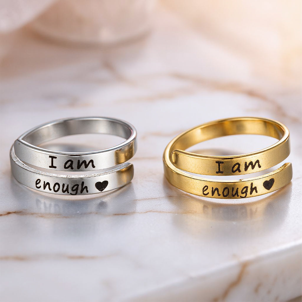 I Am Enough Ring