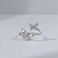 Sterling Silver Butterfly Ring